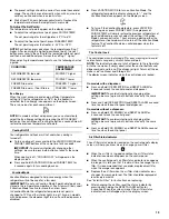 Preview for 13 page of Whirlpool 3WSC19D4AY00 User Instructions