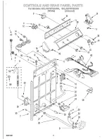 Предварительный просмотр 4 страницы Whirlpool 3XLA87W72AN0 Parts List