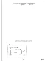 Предварительный просмотр 6 страницы Whirlpool 3XLA87W72AN0 Parts List