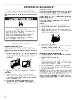 Предварительный просмотр 36 страницы Whirlpool 3XWED5705SW0 Use And Care Manual