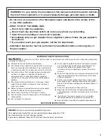 Preview for 3 page of Whirlpool 3XWGD5705 Installation Instructions Manual