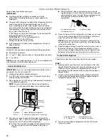 Предварительный просмотр 10 страницы Whirlpool 4-Door Refrigerator User Instructions