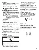 Предварительный просмотр 21 страницы Whirlpool 4-Door Refrigerator User Instructions