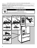 Предварительный просмотр 34 страницы Whirlpool 4-Door Refrigerator User Instructions