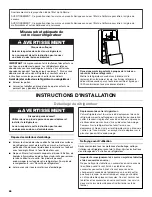 Предварительный просмотр 66 страницы Whirlpool 4-Door Refrigerator User Instructions