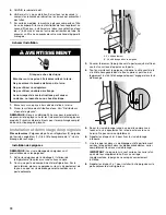 Предварительный просмотр 74 страницы Whirlpool 4-Door Refrigerator User Instructions