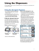 Предварительный просмотр 11 страницы Whirlpool 400 series Use And Care Manual