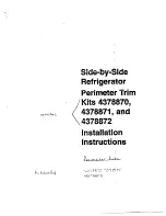 Preview for 7 page of Whirlpool 4370070 Installation Instructions Manual