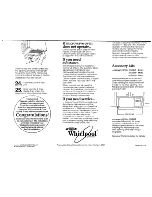 Preview for 7 page of Whirlpool 4B74966B Installation Instructions Manual