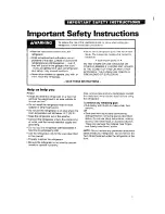 Preview for 3 page of Whirlpool 4ET18ZK Use And Care Manual