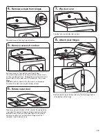 Предварительный просмотр 13 страницы Whirlpool 4GMEDX500 Installation Instructions Manual