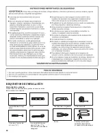 Предварительный просмотр 30 страницы Whirlpool 4GMEDX500 Installation Instructions Manual