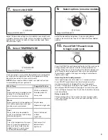 Предварительный просмотр 9 страницы Whirlpool 4GWTW4740 Use And Care Manual