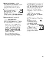 Предварительный просмотр 19 страницы Whirlpool 4GWTW4740 Use And Care Manual