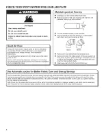 Предварительный просмотр 4 страницы Whirlpool 4KWED4750 Use And Care Manual