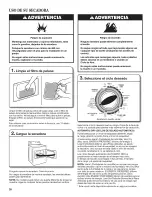 Предварительный просмотр 30 страницы Whirlpool 4KWED4750 Use And Care Manual