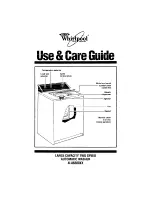 Предварительный просмотр 1 страницы Whirlpool 4LA6300XX Use And Care Manual