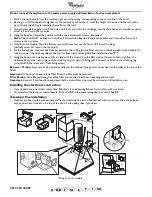 Preview for 10 page of Whirlpool 5019 318 33287 Installation/Assembly Manual