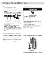 Предварительный просмотр 12 страницы Whirlpool 50C462C Use & Care Manual