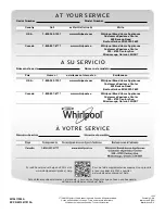 Предварительный просмотр 84 страницы Whirlpool 50C462C Use & Care Manual