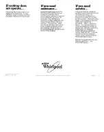 Preview for 5 page of Whirlpool 560G006P02/816420 Installation Instructions