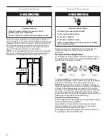 Предварительный просмотр 4 страницы Whirlpool 5ED2FHKXRL05 Use & Care Manual