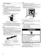 Предварительный просмотр 8 страницы Whirlpool 5ED2FHKXRL05 Use & Care Manual