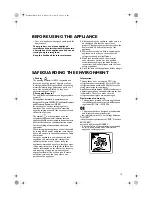 Preview for 2 page of Whirlpool 601 Instructions For Use Manual