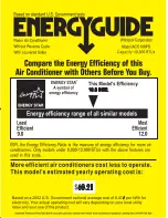 Предварительный просмотр 1 страницы Whirlpool 63851336 Energy Manual