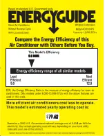 Предварительный просмотр 1 страницы Whirlpool 63851339 Energy Manual