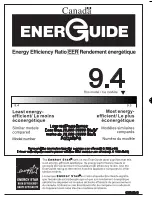 Предварительный просмотр 2 страницы Whirlpool 63851343 Energy Manual