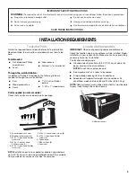 Предварительный просмотр 3 страницы Whirlpool 66121416 Use And Care Manual