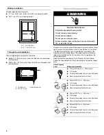 Preview for 4 page of Whirlpool 66121416 Use And Care Manual