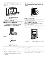 Предварительный просмотр 8 страницы Whirlpool 66121416 Use And Care Manual