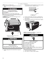 Предварительный просмотр 10 страницы Whirlpool 66121416 Use And Care Manual