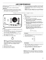 Preview for 11 page of Whirlpool 66121416 Use And Care Manual