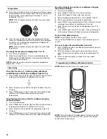 Preview for 12 page of Whirlpool 66121416 Use And Care Manual