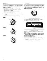 Preview for 14 page of Whirlpool 66121416 Use And Care Manual