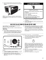 Preview for 27 page of Whirlpool 66121416 Use And Care Manual