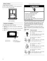 Preview for 4 page of Whirlpool 66121417 Use And Care Manual