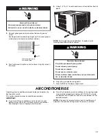 Preview for 11 page of Whirlpool 66121417 Use And Care Manual