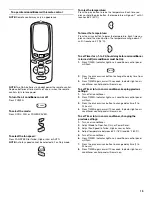 Preview for 13 page of Whirlpool 66121417 Use And Care Manual