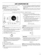 Предварительный просмотр 11 страницы Whirlpool 66121559A Use & Care Manual