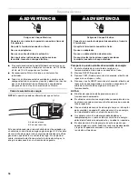 Preview for 18 page of Whirlpool 66126277 Use And Care Manual