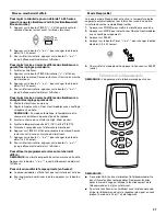 Preview for 37 page of Whirlpool 66126277 Use And Care Manual