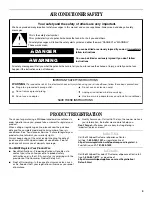 Preview for 3 page of Whirlpool 66161279 Use And Care Manual