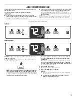 Preview for 13 page of Whirlpool 66161279 Use And Care Manual