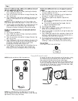 Preview for 15 page of Whirlpool 66161279 Use And Care Manual