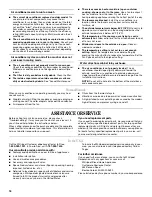 Preview for 18 page of Whirlpool 66161279 Use And Care Manual