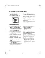 Preview for 4 page of Whirlpool 6AKP 124 Instructions For Use Manual